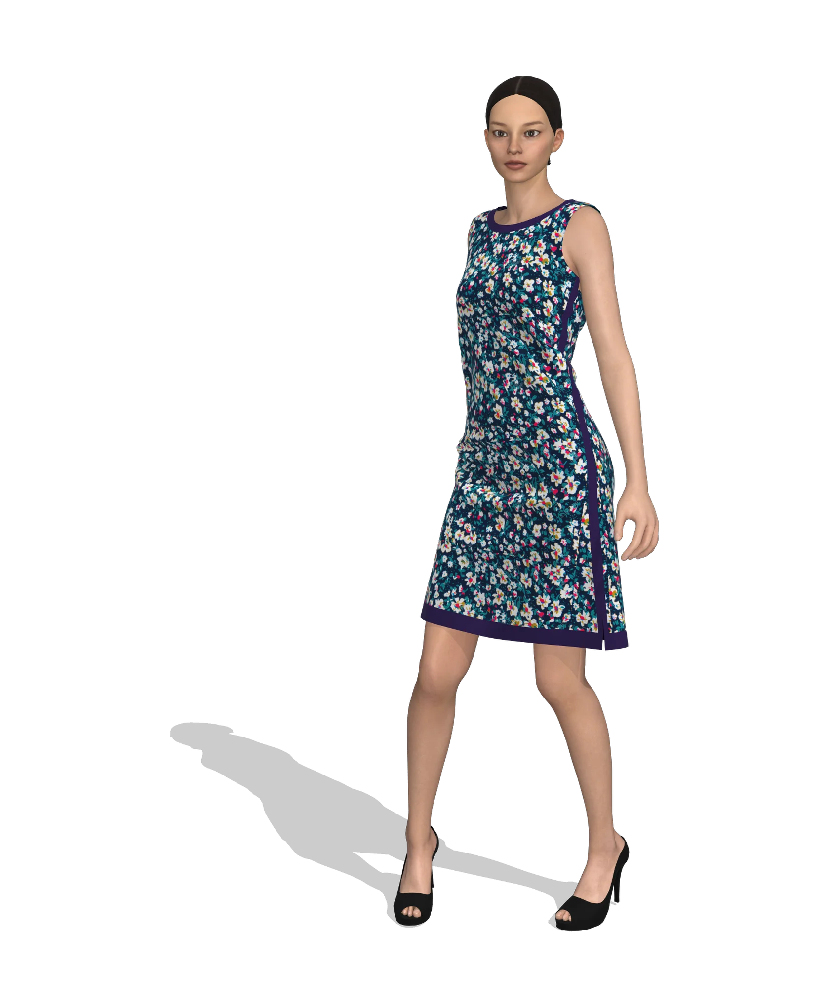 KDscion p28 sleeveless a-line dress